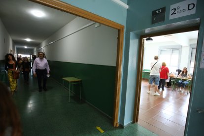 Votaciones a las Cortes Generales en los colegios electorales de Ponferrada
