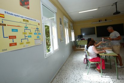 Votaciones a las Cortes Generales en los colegios electorales de Ponferrada