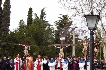Imagen de archivo del Acto del Descendimiento en Salamanca. -E.M.