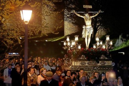 Imagen de archivo del Vía Crucis de Penitencia en Ávila. -ICAL