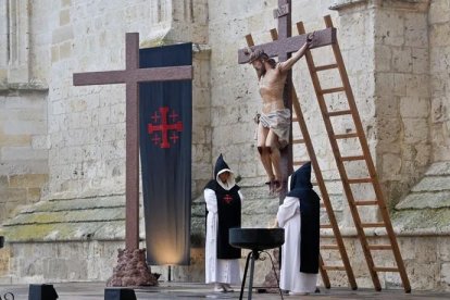 Imagen de archivo de la Función de El Descendimiento en Palencia. -GOOGLE