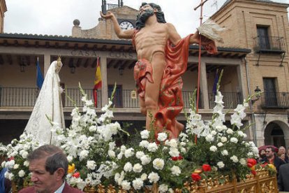 Imagen de archivo de la Procesión del Encuentro en Burgo de Osma. -E.M.