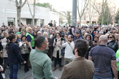 Acto político de Vox en Valladolid con la presencia de Santiago Abascal. ICAL