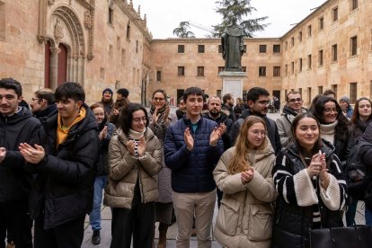 El Consejo de Delegaciones de Estudiantes de la Universidad de Salamanca convoca una concentración para reivindicar mejoras de las conexiones ferroviarias y por carretera. -ICAL