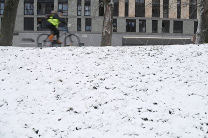 La primera nevada del año en Burgos.- ICAL