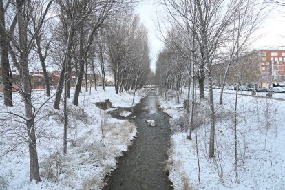 La primera nevada del año en Burgos.- ICAL