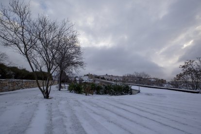 Resultado de las nevadas en Ávila.- ICAL