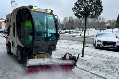 Resultado de las nevadas en Ávila.- ICAL