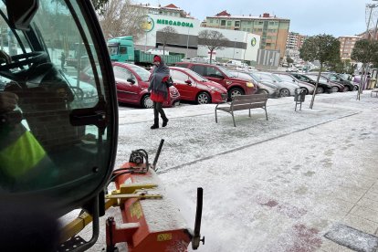 Resultado de las nevadas en Ávila.- ICAL