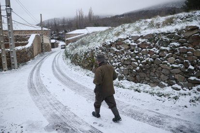 Nevada en la provincia de Ávila.- ICAL
