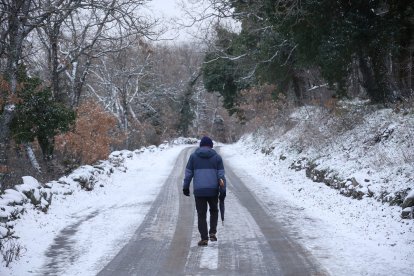 Nevada en la provincia de Ávila.- ICAL