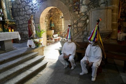 Celebración de los Zarramaches de Casavieja en Ávila. -ICAL.