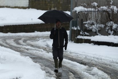 Temporal de nieve en el Bierzo.- ICAL