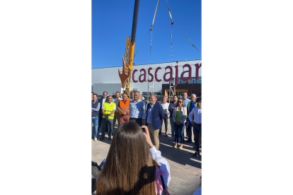 Reconstrucción de Cascajares.- E. M.