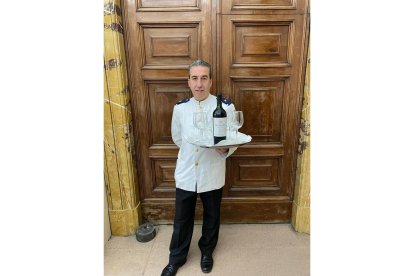 Vino 'Moisés', de la bodega Heredad de Urueña, en Morales de Toro (Zamora), que se sirve en la recepción del Rey el Dia de la Fiesta Nacional. -E.M.