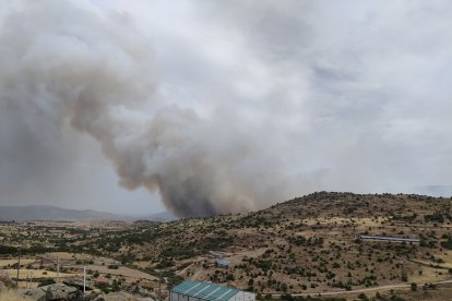 Foto de archivo de un incendio de la Comunidad de Castilla y León. -E.M