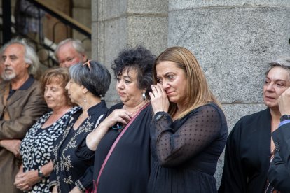 Capilla ardiente de la subdelegada de Gobierno en Salamanca, Encarnación Pérez.- ICAL