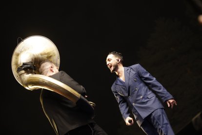 Festival Músicos en la Naturaleza con las actuaciones de C. Tangana, Leiva e Iván Ferreiro en Hoyos del Espino.- ICAL