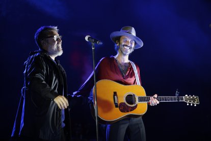 Festival Músicos en la Naturaleza con las actuaciones de C. Tangana, Leiva e Iván Ferreiro en Hoyos del Espino.- ICAL