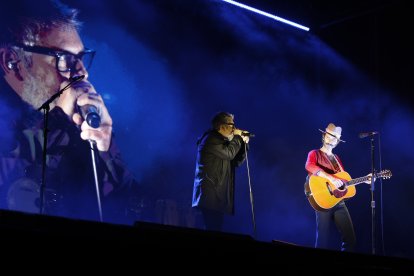 Festival Músicos en la Naturaleza con las actuaciones de C. Tangana, Leiva e Iván Ferreiro en Hoyos del Espino.- ICAL