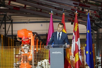 Inauguración de la nueva planta de Patatas Meléndez en Medina del Campo.- ICAL