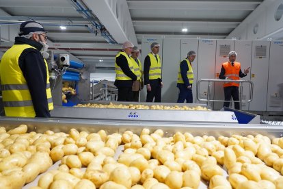 Inauguración de la nueva planta de Patatas Meléndez en Medina del Campo.- ICAL