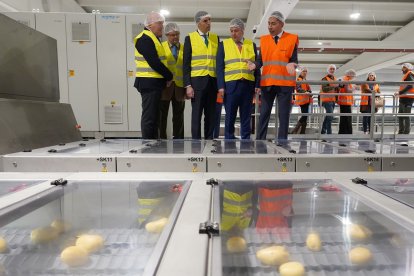 Inauguración de la nueva planta de Patatas Meléndez en Medina del Campo.- ICAL