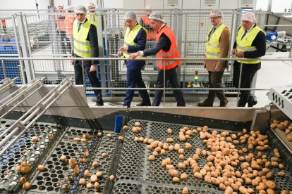 Inauguración de la nueva planta de Patatas Meléndez en Medina del Campo.- J. M. LOSTAU