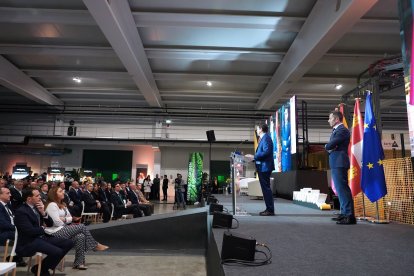 Inauguración de la nueva planta de Patatas Meléndez en Medina del Campo.- ICAL