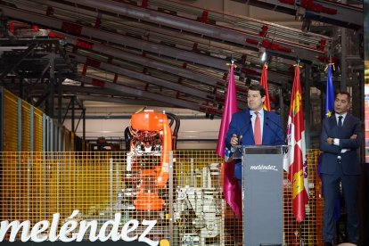 Inauguración de la nueva planta de Patatas Meléndez en Medina del Campo.- ICAL