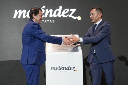 Inauguración de la nueva planta de Patatas Meléndez en Medina del Campo.- J. M. LOSTAU