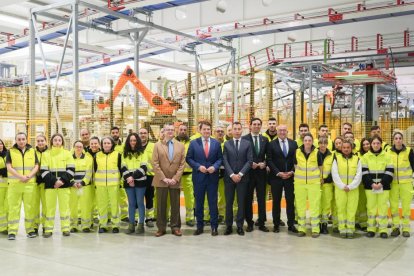 Inauguración de la nueva planta de Patatas Meléndez en Medina del Campo.- J. M. LOSTAU