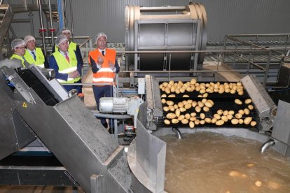 Inauguración de la nueva planta de Patatas Meléndez en Medina del Campo.- J. M. LOSTAU