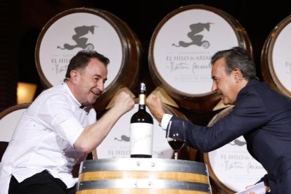 Inauguración del restaurante de Martín Bersategui en 'La bodega el hilo de Adriana'. J.M. Lostau