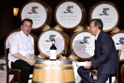 Inauguración del restaurante de Martín Bersategui en 'La bodega el hilo de Adriana'. J.M. Lostau
