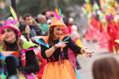 Desfile de Carnaval en Ponferrada.- ICAL