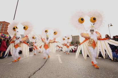 Desfile de Carnaval en Ponferrada.- ICAL