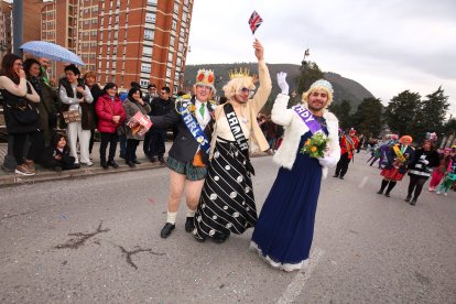 Desfile de Carnaval en Ponferrada.- ICAL
