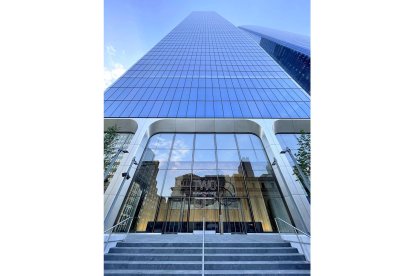La torre Two Manhattan West, en Nueva York, que ha sido acristalada por una empresa de El Bierzo. -TVITEC