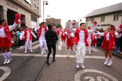 Desfile de Carnaval en Ponferrada.- ICAL