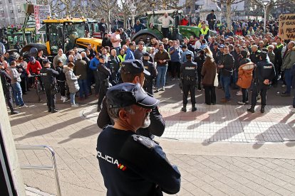 Tractorada este viernes en León. -ICAL