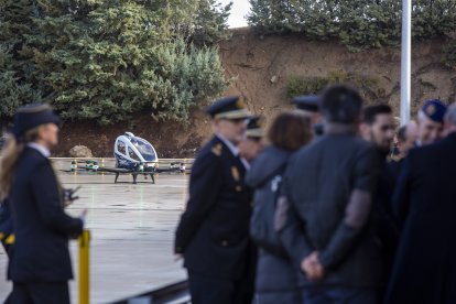 Presentación del nuevo 'megadron' de la Policía Nacional. -ICAL