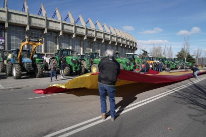 Tractorada este viernes en Valladolid. -ICAL