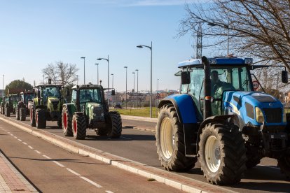 Tractorada este viernes en Salamanca. -ICAL