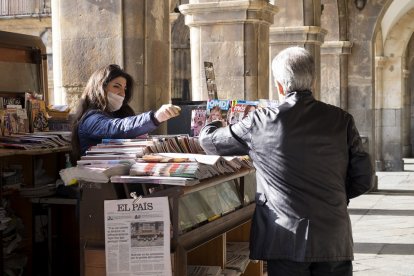 Reparto de mascarillas en Castilla y León por el coronavirus.- ICAL