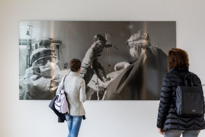 Inauguración de la exposición: Protagonistas COVID19: Lugares y personas de la fotógrafa Solete Casado.- ICAL.