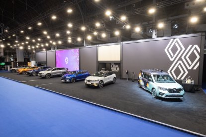 Stand de Renault en el Automobile Barcelona. E.M.