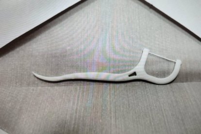 Cepillo interdental intervenido tras el concierto en Salamanca - POLICÍA LOCAL DE SALAMANCA