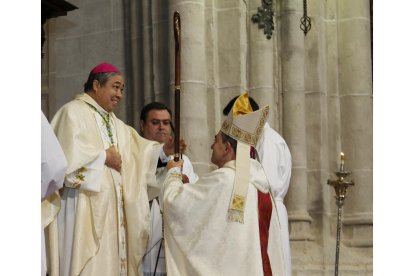 El nuncio apostólico del Papa en España, Monseñor Bernardito Cleopas Auza, presidirá la ordenación del sacerdote navarro Mikel Garciandia como obispo de Palencia. A la ceremonia acudirán otros 26 prelados, arzobispos y administradores diocesanos- Brágimo/Ical