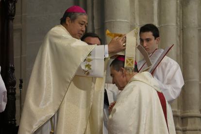 El nuncio apostólico del Papa en España, Monseñor Bernardito Cleopas Auza, presidirá la ordenación del sacerdote navarro Mikel Garciandia como obispo de Palencia. A la ceremonia acudirán otros 26 prelados, arzobispos y administradores diocesanos- Brágimo/Ical